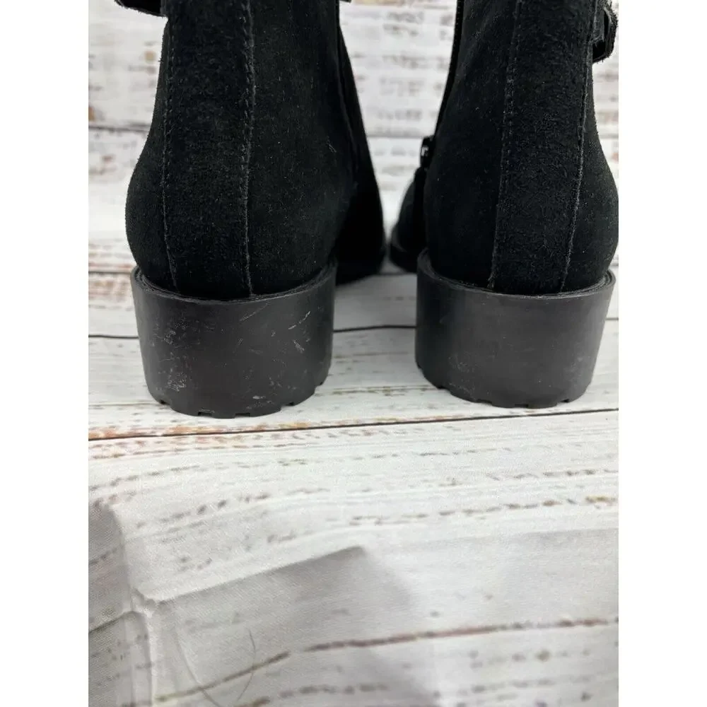 Cole Haan Boots Womens 7 B Grand OS Putnam Ankle Booties D42388 Black Waterproof